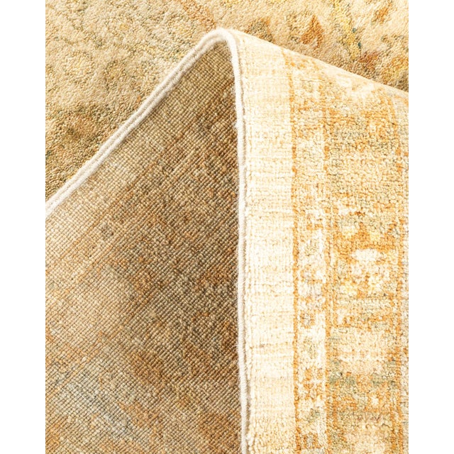 Eclectic Hand-Knotted Area Rug - Ivory, 8' 2" x 10' 3" For Sale In New York - Image 6 of 8