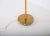 Brown Brass and Leather Floor Lamp from Nordiska Kompaniet, 1950s For Sale - Image 8 of 10