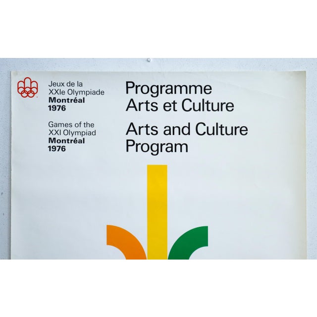 Date: 1976 Size: 23.5 x 33.5 inches Artist: COJO (Official Olympic Organizing Committee) About The Poster: This rare...
