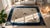 1930s Beige Floral Antique Chinese Peking Rug 8'0"x 9'8" Handknotted Wool Carpet For Sale In New York - Image 6 of 7
