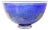 Bertil Vallien Kosta Boda “Satellite” Blue Glass Bowl For Sale