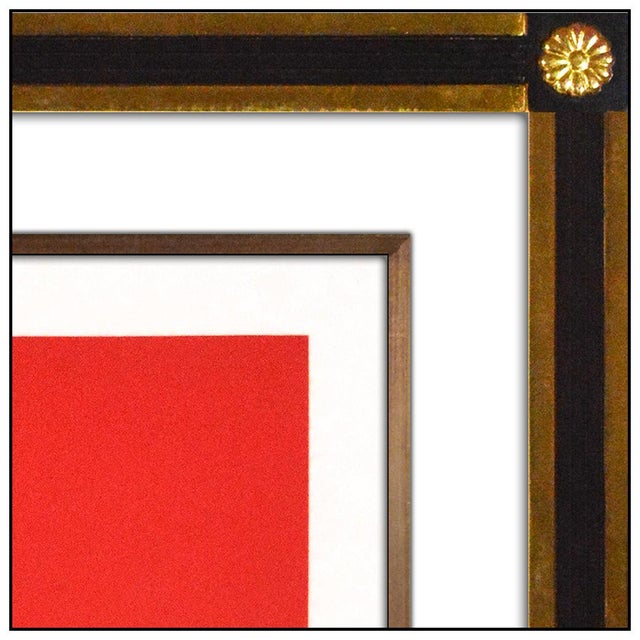 Printmaking Materials 20th Century Applause Embossed Serigraph Erté For Sale - Image 7 of 7