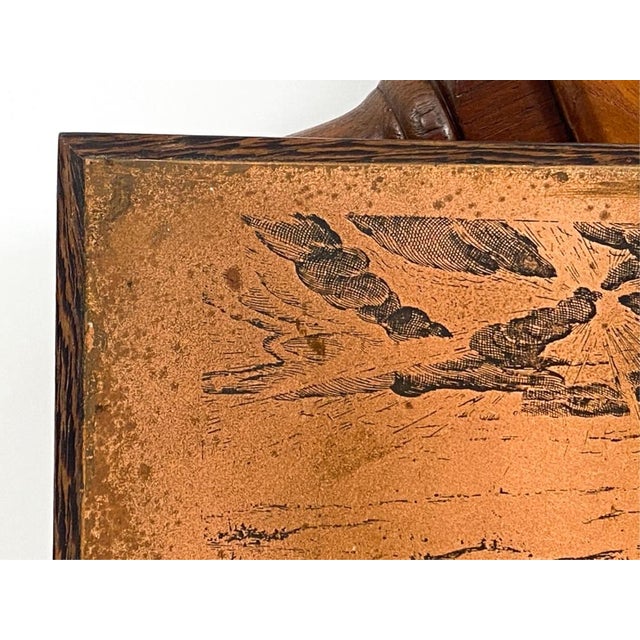 Street Art Antique Engraved Copper Plate Wall Plaque Bird's-Eye View of 1600s Copenhagen For Sale - Image 3 of 6