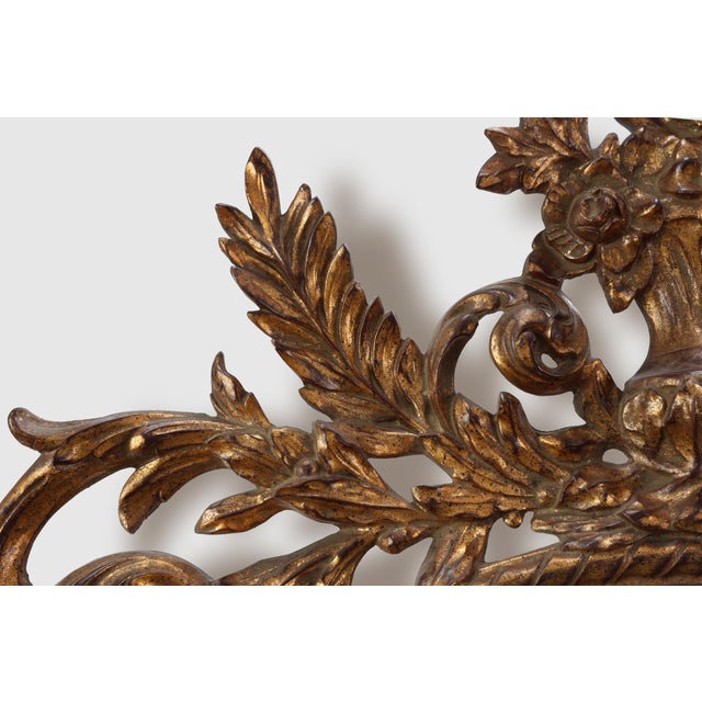 Large 20th Century Baroque Gilt Mirror by Deknudt, Belgium, 1960s For Sale - Image 9 of 12