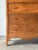 Late 19th Century Antique Scalloped Quarter Sawn Golden Oak Chest of Drawers For Sale - Image 5 of 13