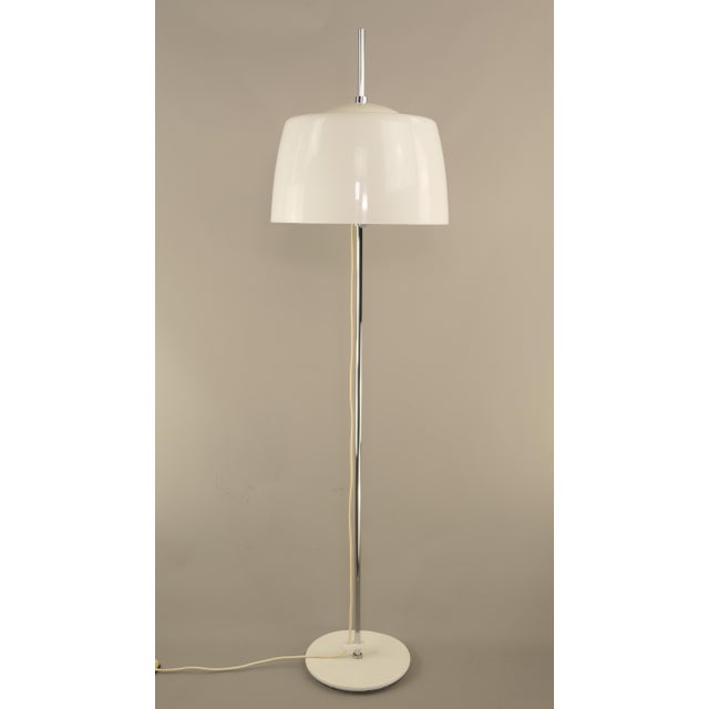 Adjustable Chrome-Plated Floor Lamp, Italy, 1970s For Sale - Image 10 of 14