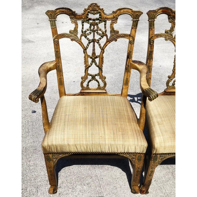 Thomas O’Brian for Hickory Chair Co Emma Chairs For Sale - Image 9 of 12