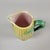 19th C English Majolica Corn Pitcher or Vase For Sale - Image 4 of 8