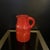 Vintage Red Vase by the Cloutier Brothers, 1960s For Sale - Image 3 of 5