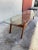 Mid-Century Modern Mid Century Modern Slotted Coffee Table With Surfboard Glass Top | in Harvey Probber Style For Sale - Image 3 of 12