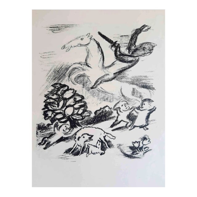 Otto Schubert, Die Lilienweisse Stute, Lithographs, 1920 For Sale