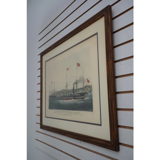 Age: Approx: 100+ Years Old Details: Vibrant Colors Professionally Framed & Matted Vintage Colored Engraving Nice Custom...