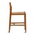2020s Tan Leather & Teak Counter Stool For Sale - Image 5 of 6