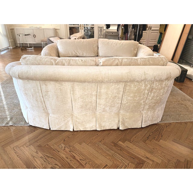 Kravet Classic Curved Sofa Chairish