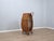 Vintage Italian Rattan Barrel Bar Cart, 1960s For Sale - Image 12 of 12