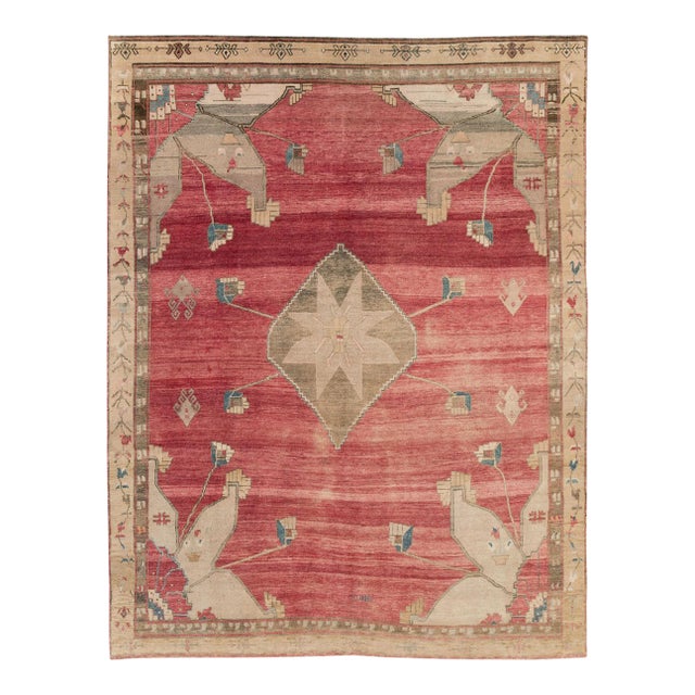 Galerie Shabab Collection Mid-20th Century Turkish Anatolian Room Size Carpet For Sale