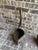 Metal Vintage Brass Swan Planters For Sale - Image 7 of 12