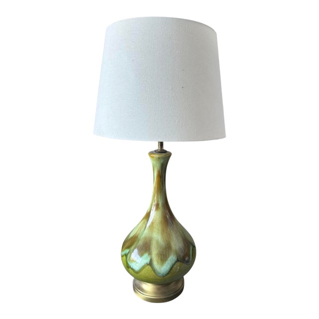 Mid Century Modern Psychedelic Lamp For Sale