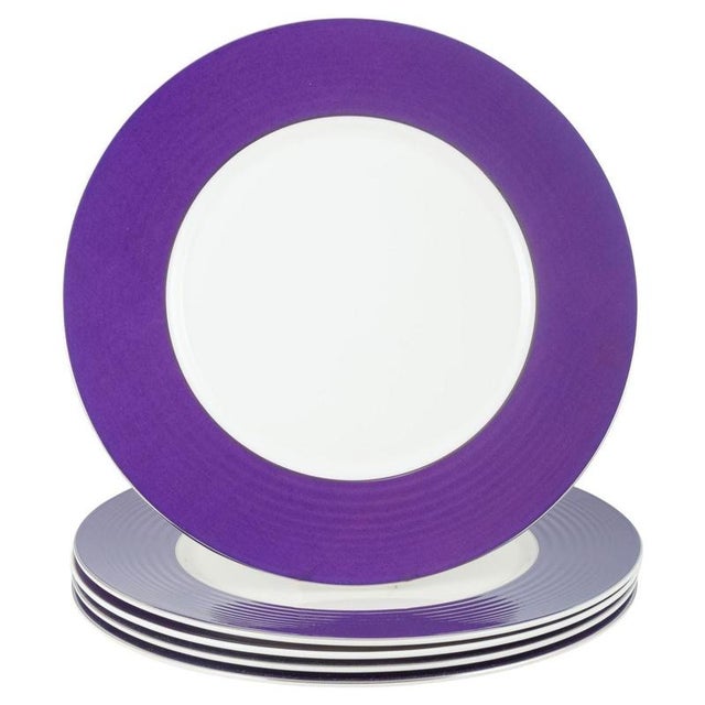 Large Dinner Plates in Porcelain by Royal Doulton for Gordon Ramsay, Set of 5 For Sale - Image 5 of 5