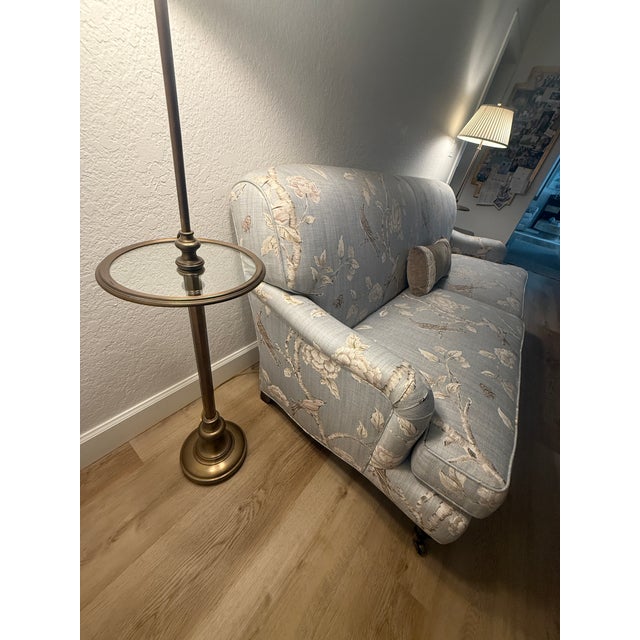 2020s Charles Stewart Custom Sofa in Zoffany Woodville Designer Fabric For Sale - Image 5 of 9