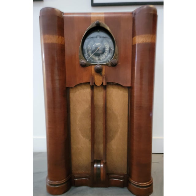 Zenith Console Radio Model 9-S-262 Circa. 1938 For Sale - Image 14 of 16
