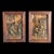 Neoclassical 19th-Century Neoclassical Metal Relief Plaques in Antique Wood Frames, Pair For Sale - Image 3 of 9