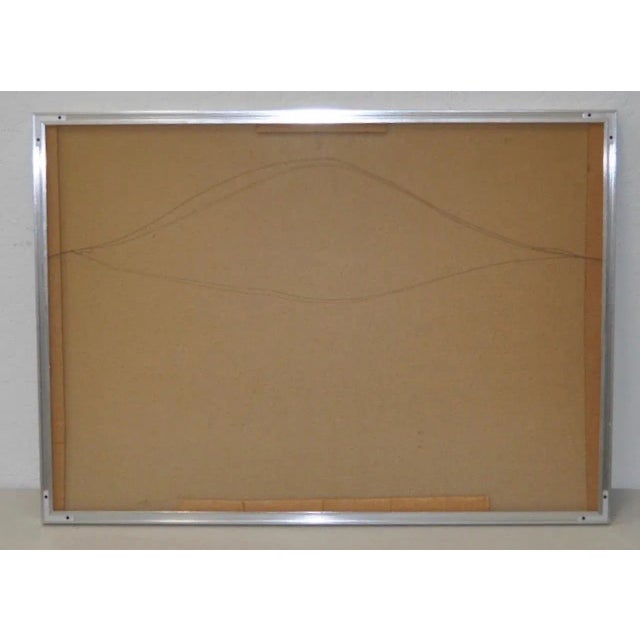 Rembrandt Fantasy Lithograph w/ Hand Watercolors c.1967 For Sale - Image 5 of 5