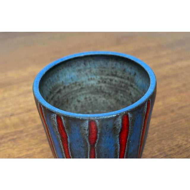 Mid-Century German Studio Pottery Box with Lid from Töpferei Bücking Börnsen, 1960s For Sale - Image 13 of 18