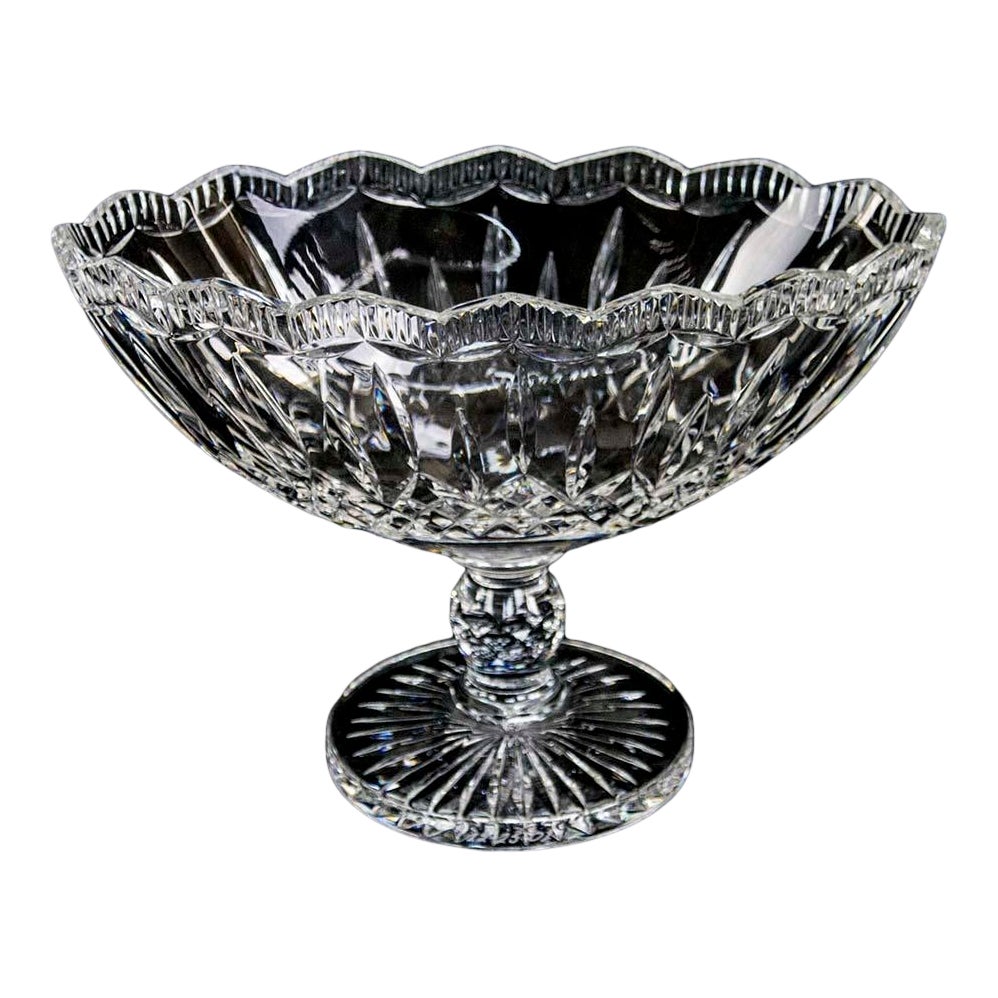 Waterford Compote Bowl Signed Phillip O'Keeffe Dated 12/25/01 Chairish