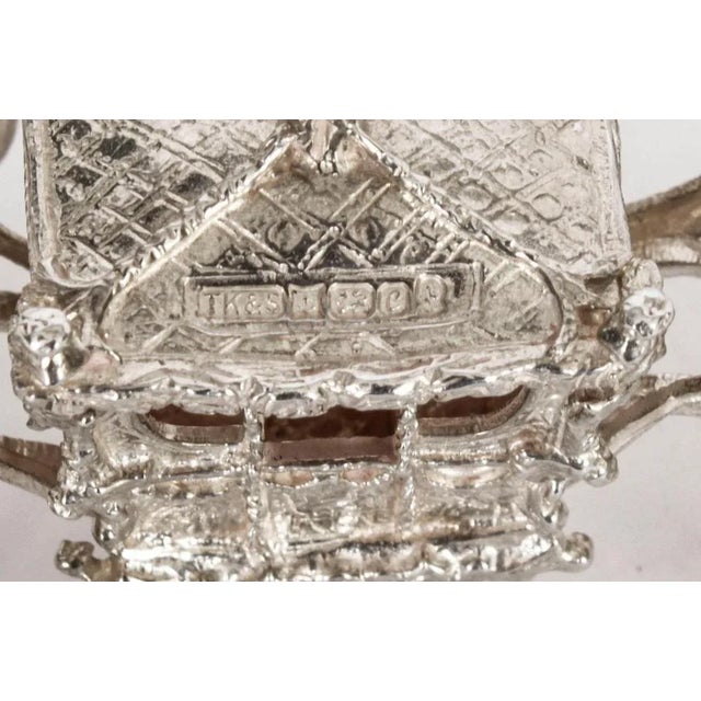 Vintage Model of Queen's Coronation Coach in Sterling Silver, 1970s For Sale - Image 9 of 12