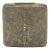 Shagreen Vase With Brass Details by R&y Augousti For Sale