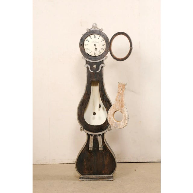 Swedish Early 19th Century Fryksdahl Floor Clock For Sale In Atlanta - Image 6 of 12