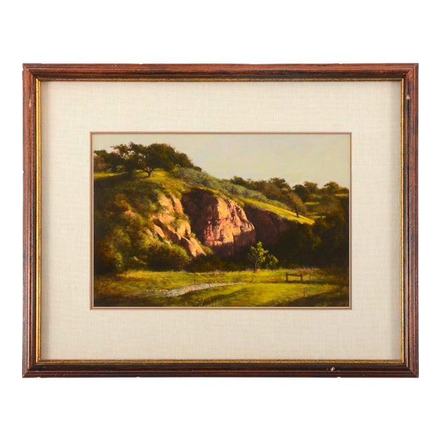 Dave DeMatteo "Alisos Canyon Road" Acrylic Painting For Sale