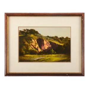 Dave DeMatteo "Alisos Canyon Road" Acrylic Painting