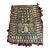 Vintage Uzbek Bukhara Embroidered Horse Blanket, Green Silk Textile, 47” X 56” Central Asian Equestrian Tapestry [Af] For Sale