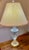 Mid-Century Modern Crystal and Gold Toned Vintage Table Lamp For Sale - Image 3 of 12