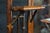 Antique English Victorian Bamboo & Rattan Mirrored Etagere Shelf Stand Boho Chic For Sale - Image 10 of 18