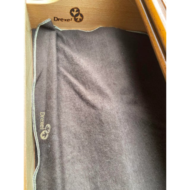 Late 20th Century Drexel Buffet Server on Wheels For Sale - Image 11 of 11