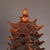Vintage Rosewood Wenchang Pagoda Tower Statue 9-Tier Scholar's Desk Decor 17.7" For Sale - Image 10 of 10