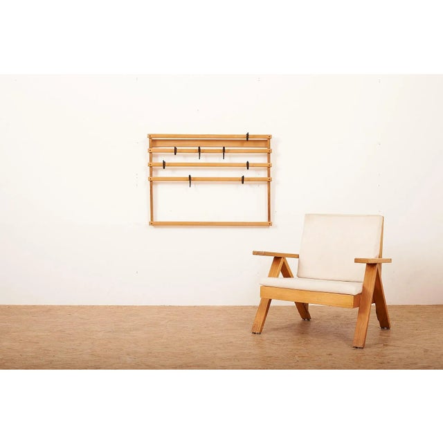 Vintage Wall Coat Rack by Carl Auböck for Werkstätte Carl Auböck, 1940s For Sale - Image 10 of 11