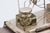 Silver Inkwell with Smooth Glass Reservoirs, Set of 4 For Sale - Image 3 of 10