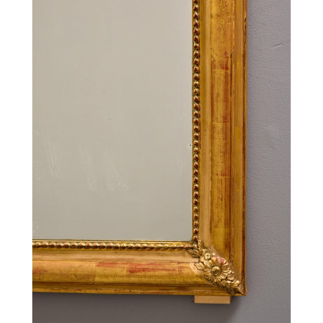 French 19th Century Gilt Wood Frame Louis Philippe Mirror For Sale - Image 3 of 12