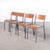 Wood French Light Grey Dining Chairs from Mullca, 1950s, Set of 6 For Sale - Image 7 of 18