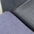 Cb2 Modern Dark Blue Sectional Sofa With Chaise and Metal Legs For Sale - Image 9 of 9