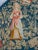 Late 19th Century C. 1800s Aubusson Tapestry the Lady and the Unicorn For Sale - Image 5 of 11