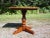 Vintage Pair Statton Oldtowne Solid Cherry Stone Top Pedestal End Tables For Sale - Image 10 of 13