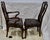 Queen Anne Queen Anne Mahogany Dining Chairs Attributed to Hickory Chair Set of 6 For Sale - Image 3 of 5