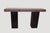 Modern Andrianna Shamaris Resin Console Top with Espresso Stained Wood Base For Sale - Image 3 of 5