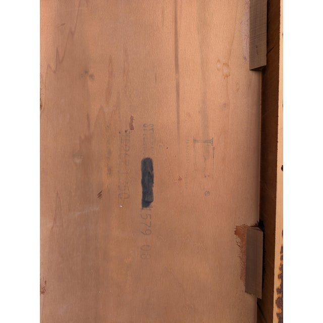 Mid Century Wall Console Walnut Table by Lane For Sale - Image 12 of 14