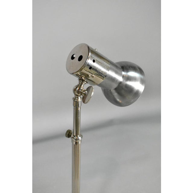 Metal French Art Deco Anglepoise Desk Lamp, 1930s For Sale - Image 7 of 16